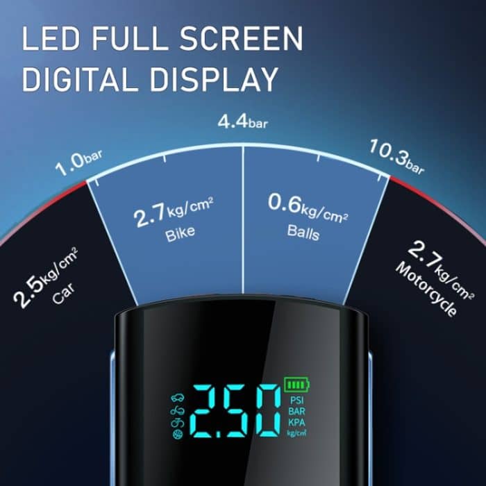 BN03H 8400 mAh Auto-Notstart-Stromversorgung, Luftpumpe, integrierte Maschine, High-End-Version – Bild 5