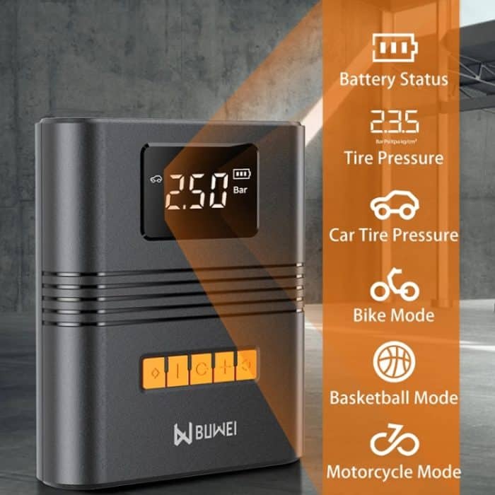 D7L 8800 mAh Multifunktionales Auto-Notstart-Netzteil, Luftpumpe, integrierte Maschine – Bild 5