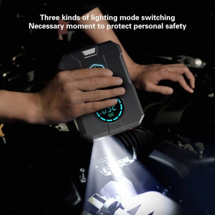 YS03H PT 8400 mAh Auto-Notstart-Stromversorgung, elektrische Luftpumpe, integrierte Maschine – Bild 9