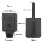 Multifunktionaler Auto-Brillenhalter mit Litschi-Muster, Sonnenblende, Geldscheinhalter, Glasses Holder – Bild 2