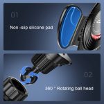 M8 Universal-Auto-mechanischer Schwerkraft-Luftauslass-Telefonnavigationshalter – Bild 5