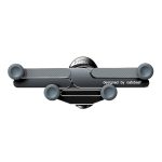 Auto-Knopf-Luftauslass, unsichtbarer Schwerkrafthalter aus Aluminiumlegierung – Bild 2