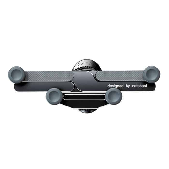 Auto-Knopf-Luftauslass, unsichtbarer Schwerkrafthalter aus Aluminiumlegierung – Bild 2