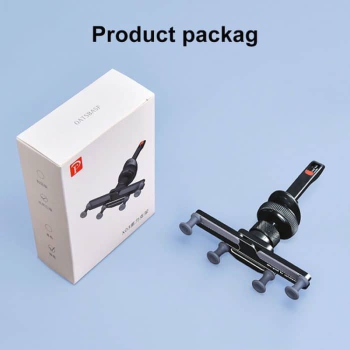 Auto-Knopf-Luftauslass, unsichtbarer Schwerkrafthalter aus Aluminiumlegierung – Bild 9