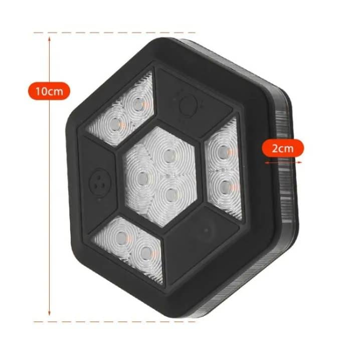 Auto USB wiederaufladbare starke magnetische Adsorption COB LED Kofferraum Leselicht – Bild 3