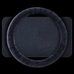 Runder Auto-Universal-Selbsterhitzer-Plüsch-Warm-Anti-Rutsch-Lenkradbezug, Durchmesser: 38 cm, Round Style