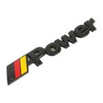 Auto-Deutschland-Flaggen-Stil, Power-Metal, personalisierte dekorative Aufkleber, Größe: 14 x 3 x 0,3 cm, Germany Flag Style Power – Bild 2