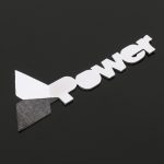 Auto-Deutschland-Flaggen-Stil, Power-Metal, personalisierte dekorative Aufkleber, Größe: 14 x 3 x 0,3 cm, Germany Flag Style Power – Bild 5