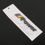 Auto-Deutschland-Flaggen-Stil, Power-Metal, personalisierte dekorative Aufkleber, Größe: 14 x 3 x 0,3 cm, Germany Flag Style Power – Bild 6