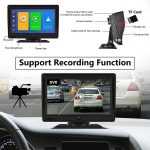 P702D 7 Zoll tragbarer Touch-Display Wireless Car Navigator Dual-Objektiv Smart Driving Recorder – Bild 4