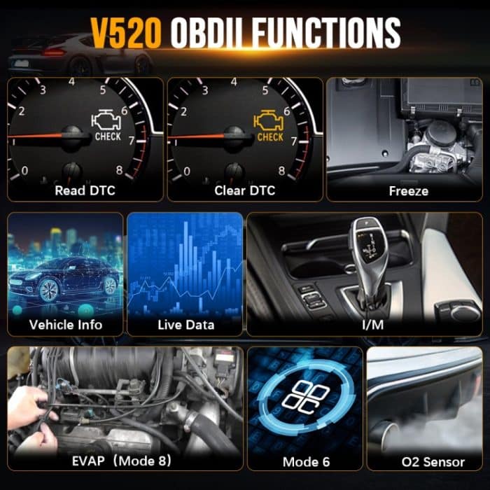 Tragbares tragbares Automotor-Fehlerdiagnosetool – Bild 5