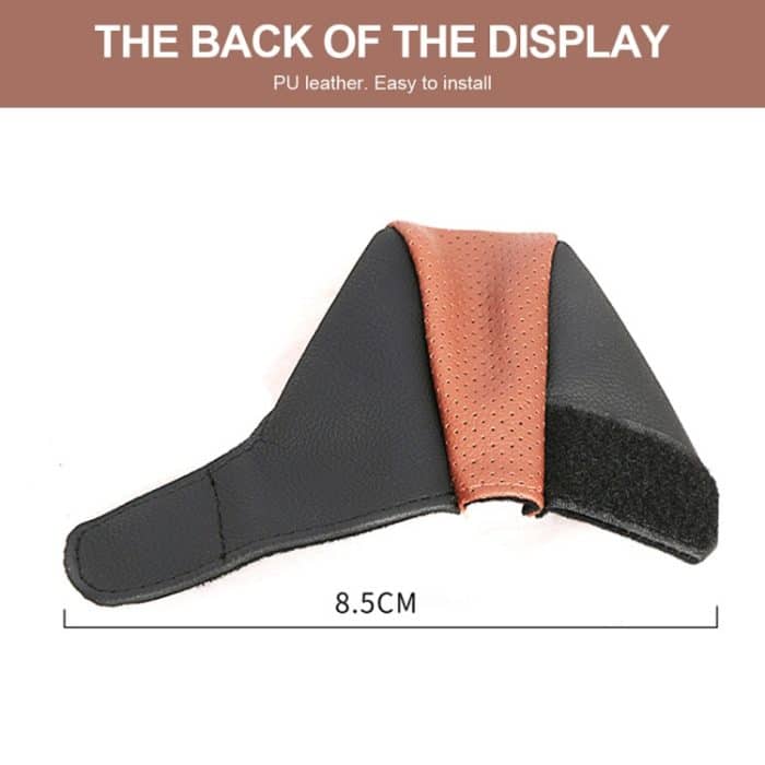 Universelle Auto-Schaltknauf-Schutzhülle aus PU-Leder, PU Cover, PU Leather Cover – Bild 4