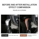 Universelle Auto-Schaltknauf-Schutzhülle aus PU-Leder, PU Cover, PU Leather Cover – Bild 9