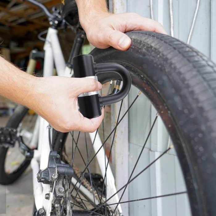 U-förmiges Motorrad-Batterie-Fahrrad-Anti-Hebel-Anti-Diebstahl-Schloss-Scheibenbremsen-Schloss – Bild 5