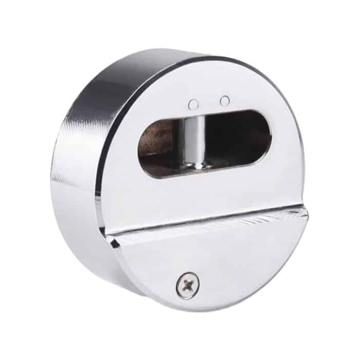 Anhängerschloss mit verstecktem Bügel und Schlüsseltürschloss – Bild 4