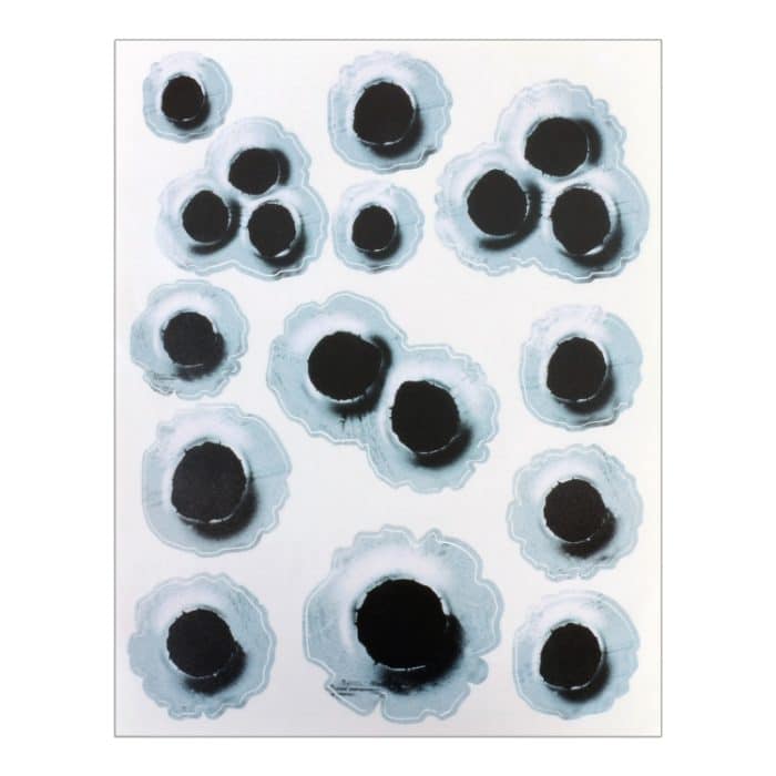 Selbstklebende personalisierte Einschussloch-Kratzer-Aufkleber aus PVC fürs Auto – Bild 2