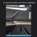 Für Tesla Model Y / 3 4 Teile/satz Autotür Wasserbecher Aufbewahrungshalter – Bild 4