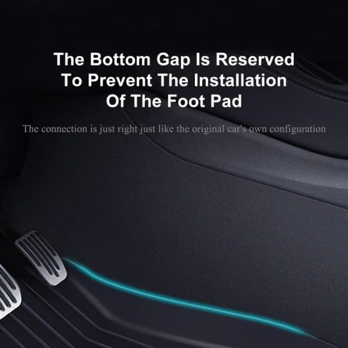 Für Tesla Model Y 2 Stück / Set Car Center Control Side Anti-Kick Pad – Bild 7