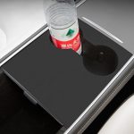 Für Tesla Model 3 / Y Car Center Console Wasserbecherhalter All-Inclusive-Schutzpolster, Water Cup Holder Pad