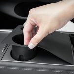 Für Tesla Model 3 / Y Car Center Console Wasserbecherhalter All-Inclusive-Schutzpolster, Water Cup Holder Pad – Bild 3