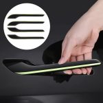 Für Tesla Model 3 / Y 4 Stück / Set Autotürgriff leuchtender dekorativer Aufkleber