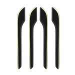 Für Tesla Model 3 / Y 4 Stück / Set Autotürgriff leuchtender dekorativer Aufkleber – Bild 2