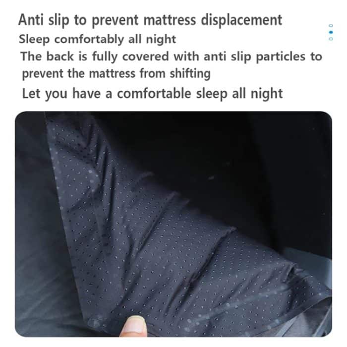 Für Tesla Model Y / 3 Auto-Luftmatratze aus Wildleder – Bild 5