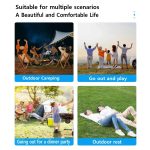 Für Tesla Model Y / 3 Auto-Luftmatratze aus Wildleder – Bild 7