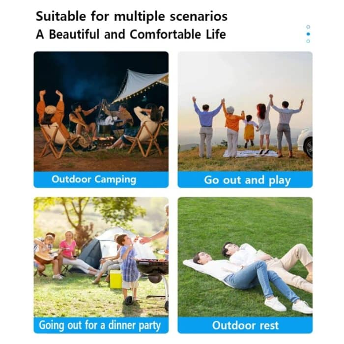 Für Tesla Model Y / 3 Auto-Luftmatratze aus Wildleder – Bild 7