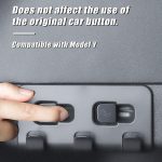 Für Tesla Model Y 2021-2023 Auto Snap-on Trunk Button Aufbewahrungshaken – Bild 5