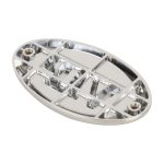 Personalisierte dekorative VIP-Metallaufkleber im Oval-Stil für Autos, Größe: 6,5 x 3,5 x 0,5 cm – Bild 3