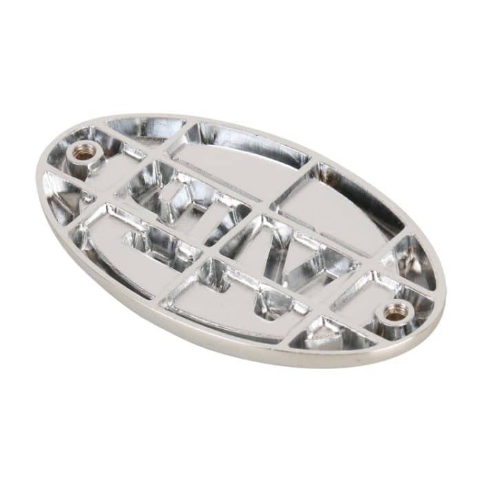 Personalisierte dekorative VIP-Metallaufkleber im Oval-Stil für Autos, Größe: 6,5 x 3,5 x 0,5 cm – Bild 3