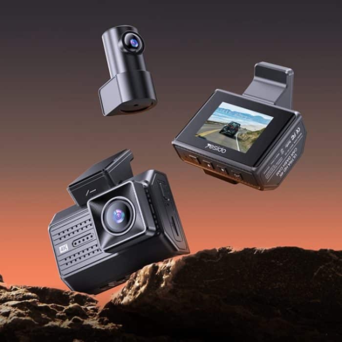 Yesido KM15 4K Dual-Dash-Kamera-Fahrrekorder – Bild 2