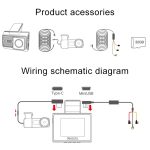 Yesido KM15 4K Dual-Dash-Kamera-Fahrrekorder – Bild 10