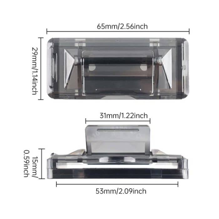 SHUNWEI SD-1405 1 Pair Car Safety Stopper Buckle Seat Belt Clip, Car Safety Stopper – Bild 2