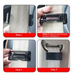 SHUNWEI SD-1405 1 Pair Car Safety Stopper Buckle Seat Belt Clip, Car Safety Stopper – Bild 3