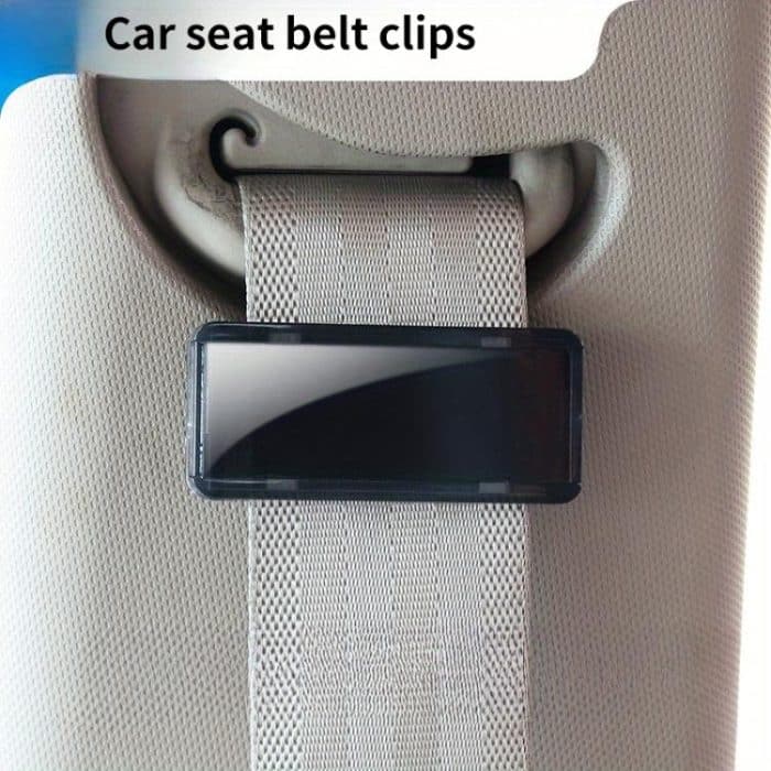 SHUNWEI SD-1405 1 Pair Car Safety Stopper Buckle Seat Belt Clip, Car Safety Stopper – Bild 4