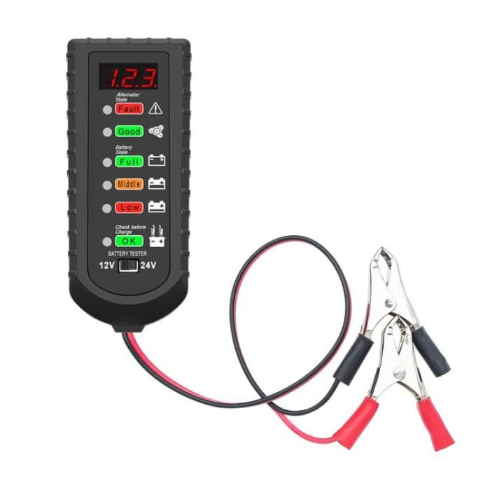 12V / 24V Automotive Battery Voltage Tester – Bild 1