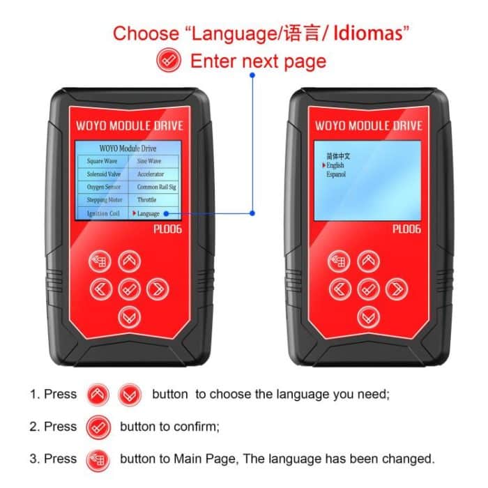 WOYO PL006 Automotive Component Sensor Offline Drive Tester for Automotive Maintenance and Inspection Sensors Auto tools, PL006 – Bild 6