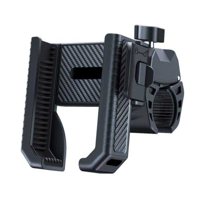 Carbon Fiber Texture Bicycle Non-slip Scooter Phone Holder – Bild 2