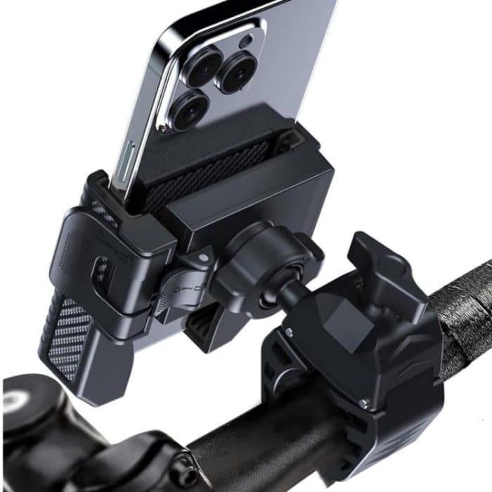 Carbon Fiber Texture Bicycle Non-slip Scooter Phone Holder – Bild 3