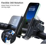 Carbon Fiber Texture Bicycle Non-slip Scooter Phone Holder – Bild 8