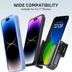 Carbon Fiber Texture Bicycle Non-slip Scooter Phone Holder – Bild 9