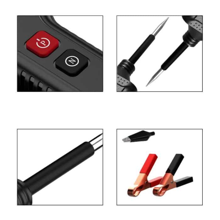 P100 5V-40V Electric Circuit Tester, Two Power Supply, Cable Length: 1.53m, P100 – Bild 4