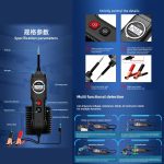 P100 5V-40V Electric Circuit Tester, Two Power Supply, Cable Length: 1.53m, P100 – Bild 10