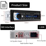 JSD-520 Autoradio MP3-Audioplayer Unterstützt Bluetooth Freisprechfunktion / FM / USB / SD, EU-Steckerversion – Bild 2