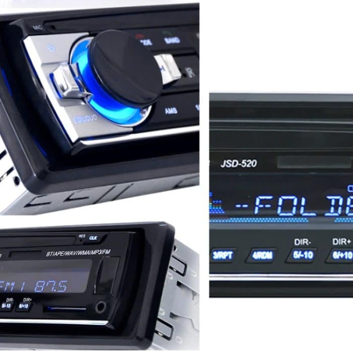 JSD-520 Autoradio MP3-Audioplayer Unterstützt Bluetooth Freisprechfunktion / FM / USB / SD, EU-Steckerversion – Bild 7