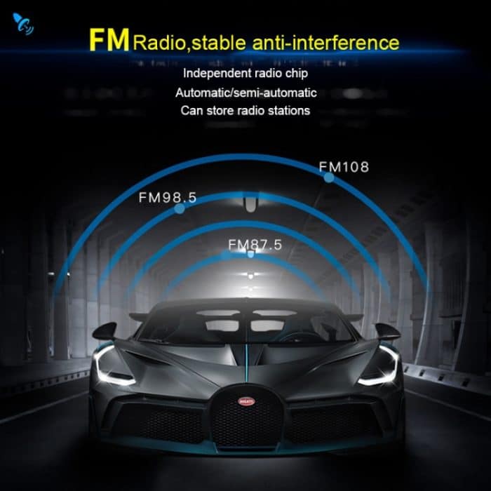 JSD-520 Autoradio MP3-Audioplayer Unterstützt Bluetooth Freisprechfunktion / FM / USB / SD, EU-Steckerversion – Bild 9