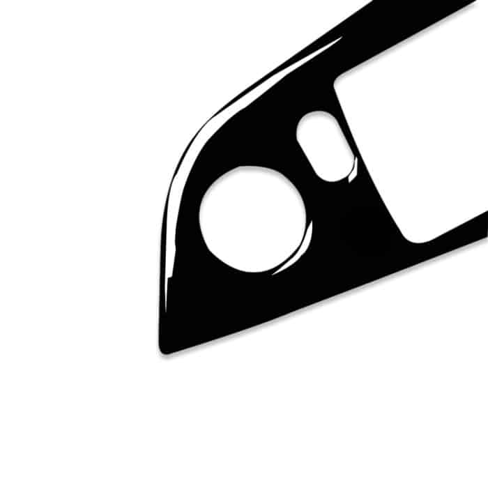 Auto-Fensterheberverkleidung für den linken Antrieb + dekorativer Aufkleber für den Startknopf für BMW X5 E70 2008–2013/X6 E71 2009–2014, Window Lift Panel, Left, Basic Version – Bild 3