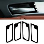 4-teiliges Set für BMW X5 E70 2008–2014, dekorative Aufkleber für Autotürgriffe, universeller linker und rechter Antrieb, Door Handle